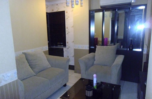 Panunggangan Utara Apartment | Family 2 Bedroom Apartment in Serpong Sleeps 4, 76 square meter, Pool View 1905