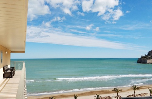 Peniscola Condo | Family apartment 1 line with panoramic views terrace