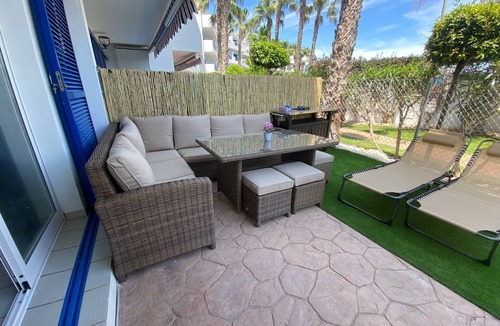 Flamenca Beach Apartment | Family apartment with private terrace and 4 swimming pools