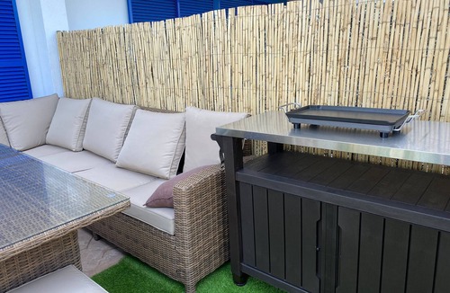 Flamenca Beach Apartment | Family apartment with private terrace and 4 swimming pools