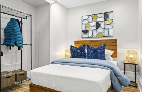 Central Park North House | Family Brownstone with Private Backyard Near Subway
