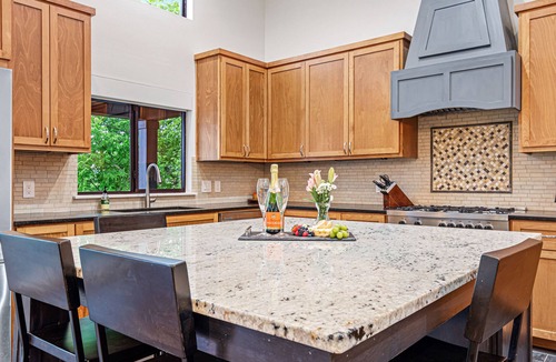 Volente Villa | Family & dog friendly luxury waterfront home with pool, hot-tub and boat dock
