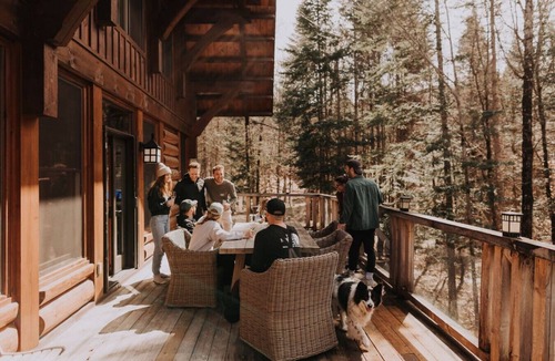 Lac-Superieur Ski Chalet | Family Dream Chalet | Kid Gym HotTub Fireplace
