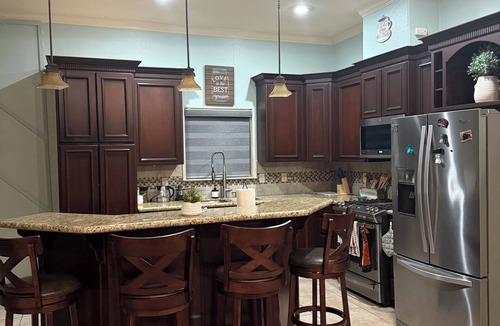 Bonanza House | Family-Friendly 3BR Oasis with Pool and Shaded Pergola
