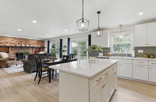 Overland Park House | Family-Friendly FiFA Base Camp w/Game Room, Patio, & Firepit