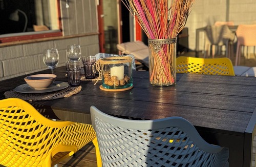 Borre House | Family-friendly house with 6 rooms & terrace - near Blåvand & Varde