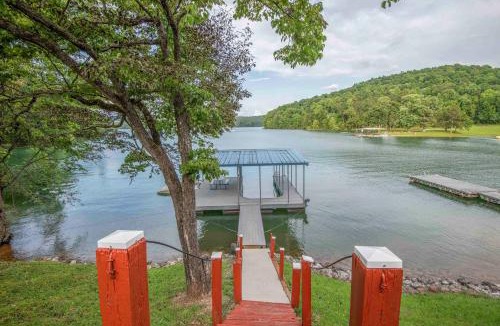 Big Creek House | Family Friendly Lakefront with Private Dock Fire Pit Near Marinas