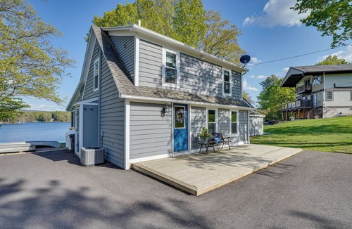 Tully Cottage | Family Friendly! Lakefront Tully Getaway w/Porch