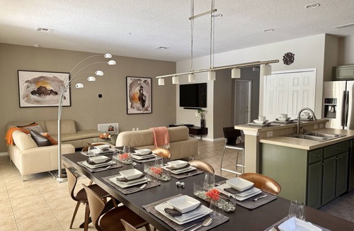 Watersong Villa | Family Friendly, Luxury Pool Home in a tranquil setting. Close to theme parks
