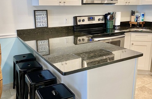 Port Canaveral Condo | Family Friendly Oceanfront~Ground Floor~Private Beach~Spa~Pool View~Beach Gear ⛱️