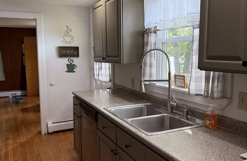 Saunderstown House | Family friendly WATERFRONT home with private beach.