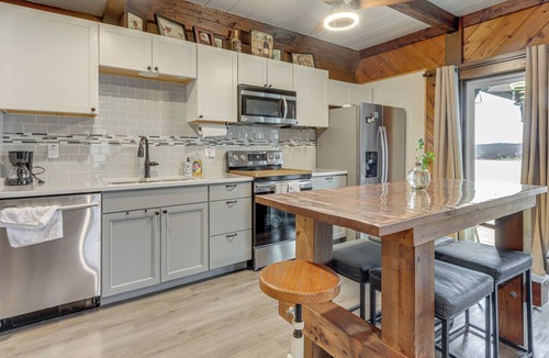 Copeland Cabin | Family Friendly! Waterfront Grove Gem w/Fire Pit