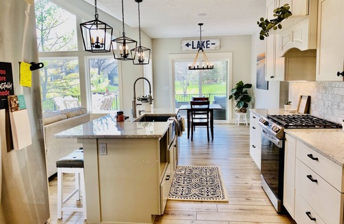 Panora House | Family fun in newer lake front home on beautiful Lake Panorama