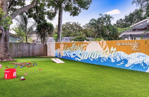 Seminole House | Family Fun/Pool, Putt-Putt, Game room, Fire pit, 5 Min to Beach