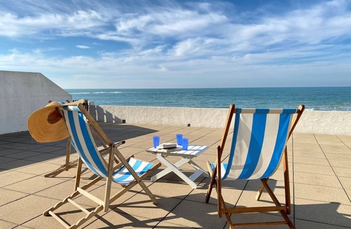 Bretignolles-sur-Mer House | Family home with 4 bedrooms, terraces, sea view, WIFI and parking