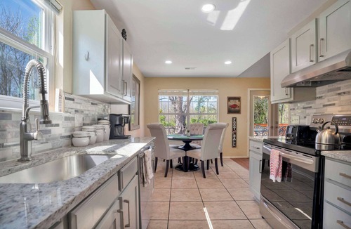 Fayetteville House | Family Home, Fenced Yard with Firepit, Near Parks