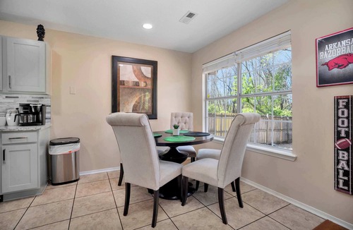 Fayetteville House | Family Home, Fenced Yard with Firepit, Near Parks
