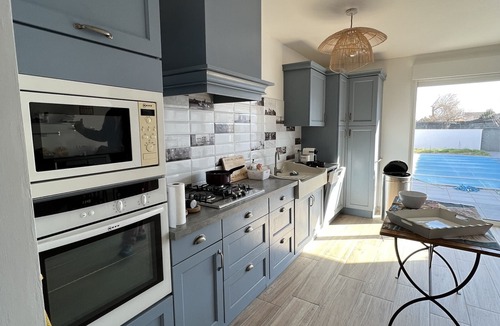 Olonne-sur-Mer House | Family Home with Heated Pool, Near Beach & Shops