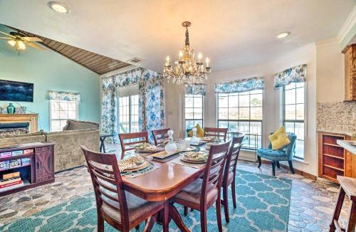 Trinity House | Family Home w/Boat Dock, Fire Pit + Balcony