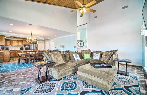 Trinity House | Family Home w/Boat Dock, Fire Pit + Balcony