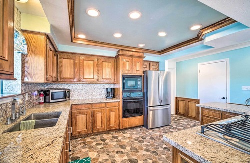 Trinity House | Family Home w/Boat Dock, Fire Pit + Balcony