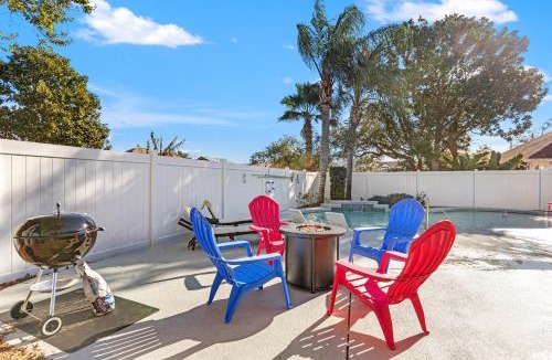 Thomas Drive House | Family Home with Private Pool, Game Room, Fire Pit
