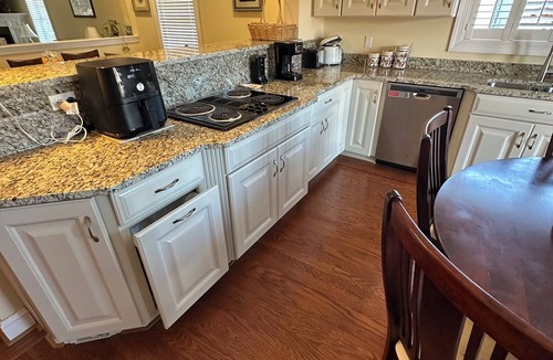 Cape Charles House | Family House for rent with 16' x 32' salt water pool, large yd,wrap around porch