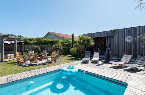 Biscarrosse Villa | Family loft-style house in Biscarrosse - 10 people, pool