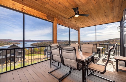 Kimberling City House | Family Luxe Lake House Stunning Lake Views, Pool, Dock, Pickleball & Resort-Style Amenities