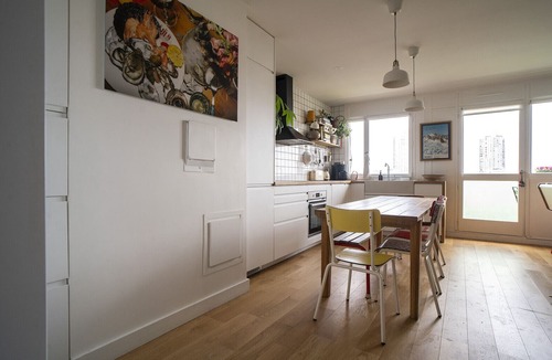La Villette Apartment | Family nest with Sacré-Coeur and Eiffel Tower view