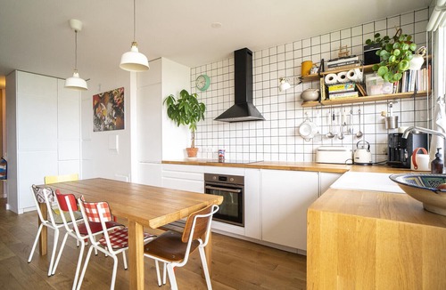 La Villette Apartment | Family nest with Sacré-Coeur and Eiffel Tower view