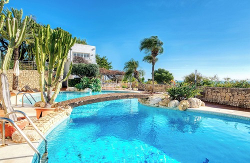 Urbanitzacio la Fustera Villa | Family Only Villa "Perla Del Mar" with Sea View, Private Pool & Private Terraces