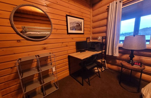 Golden Lake Cottage | Family Oriented waterfront Log Cabin with hot tub
