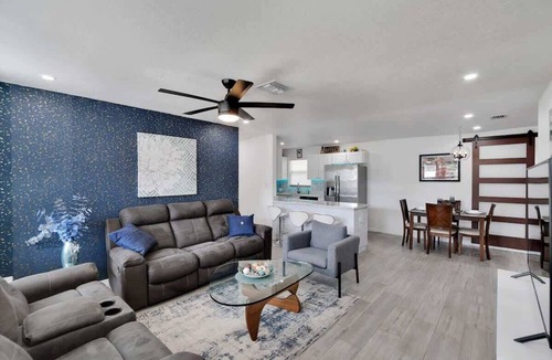 Sun Bay South House | Family Pool! 4BR, 9-Bed Home, Game Room & Firepit