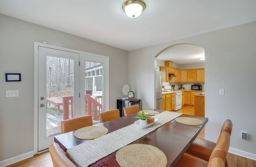 Hurdle Mills House | Family-Ready Efland Home w/Hot Tub + Deck