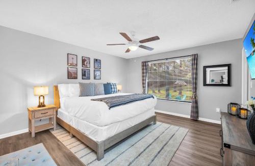 Palm Beach Country Estates Villa | Family Retreat Firepit Htd Pool Massive Yard Sleeps 12