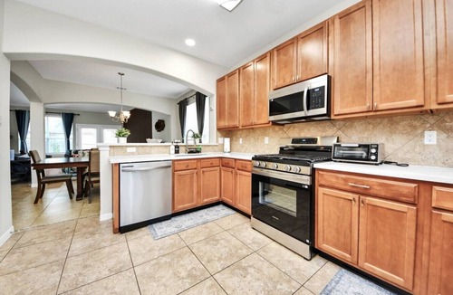 Cypress House | Family retreat with game room and huge yard.