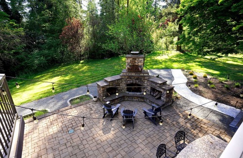 North Creek House | Family Seattle Stay Swim Spa Fire Pit 9 beds