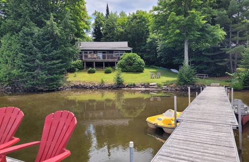 Irondale Cottage | Family waterfront cottage with shallow, sandy entry - drive in, road access.