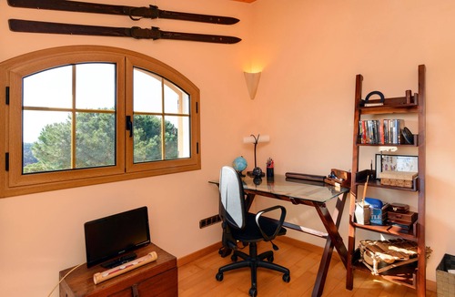 Sant Cebria de Vallalta Villa | Fantastic pool, garden and great views. Free wifi, a/c