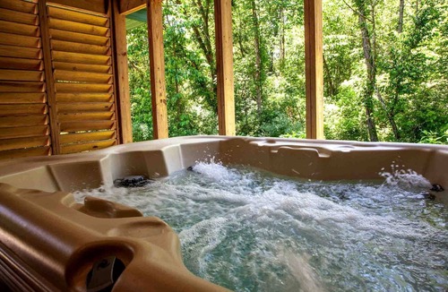 Equality House | Fantastic Cabin with Fireplace and Hot-tub in Herod, Illinois