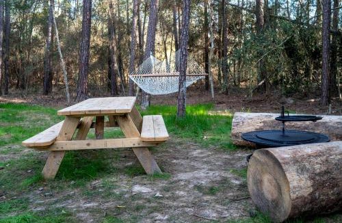 Montgomery House | Fantastic Cozy Cabin with Hammock and Fire Pit in Montgomery, Texas