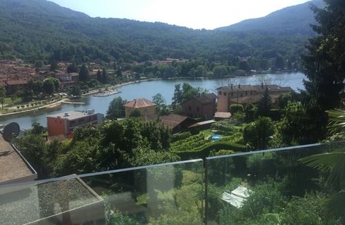 Caslano Apartment | Fantastic high standing apartment in villa with lake view