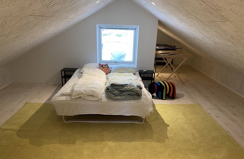 Vibæk Strand Villa | Fantastic home in Ebeltoft with 180 degree sea view and unique living space.