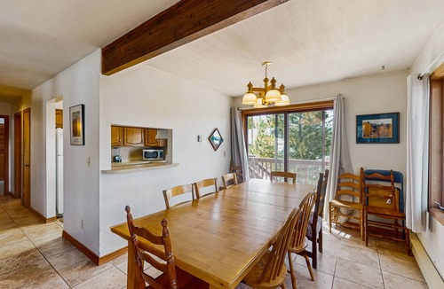 Dillon House | Fantastic home w/view of Gore Range, two large decks, & walkable location
