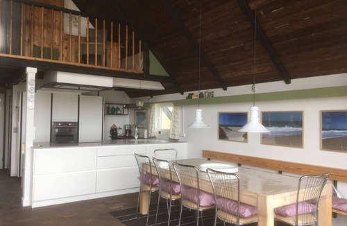 Vrist Strand House | Fantastic! House Bassekrej is situated in the dunes on the wide sandy beach.
