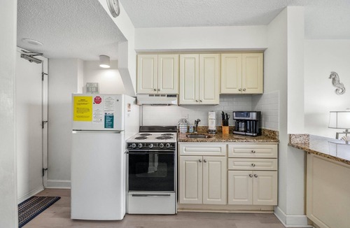 Crescent Beach Condo | Fantastic views from this 1-bedroom oceanfront condo in Carolina Reef! | Carolina Reef - 105