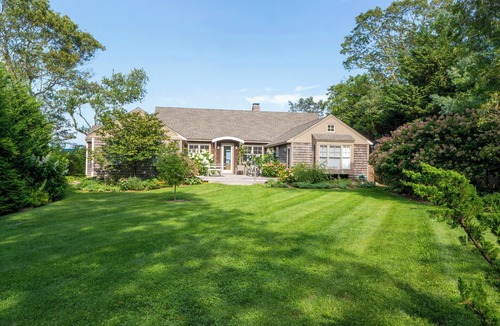 Tisbury House | Fantastic Waterfront Private Beach & Dock on West Chop