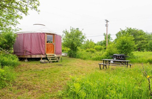 Fairfield RV Rental | Farm Stay Yurt - 7 min St Albans