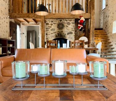 Espira de l'Agly House | Farmhouse With Cathedral Lounge And Sauna In Pines